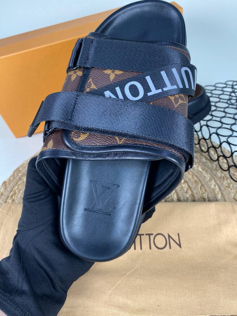 louis vuitton terlik erkek ithal kumas ve taban