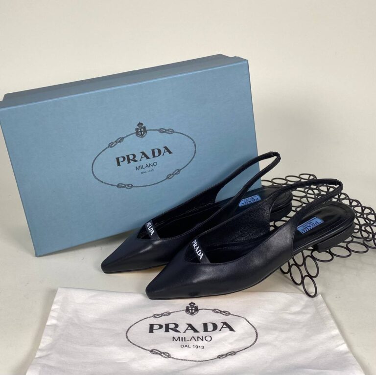 prada ayakkabi babet siyah