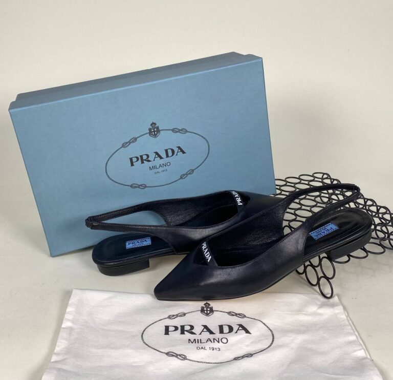 prada ayakkabi babet siyah