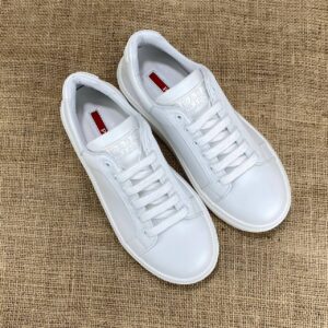 prada ayakkabi contrast sneakers beyaz