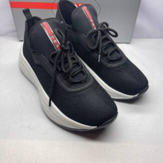 prada ayakkabi erkek sneaker siyah beyaz