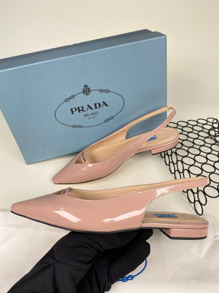 prada ayakkabi nude rugan babet