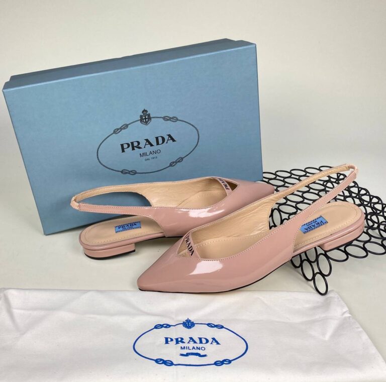 prada ayakkabi nude rugan babet