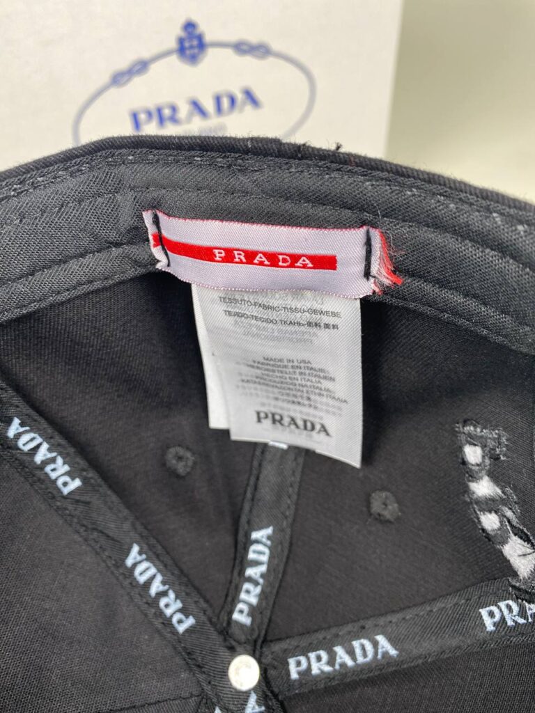 prada sapka siyah standart beden