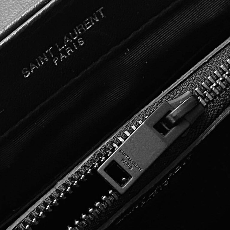 yves saint laurent canta loulou small siyah 32x22 cm
