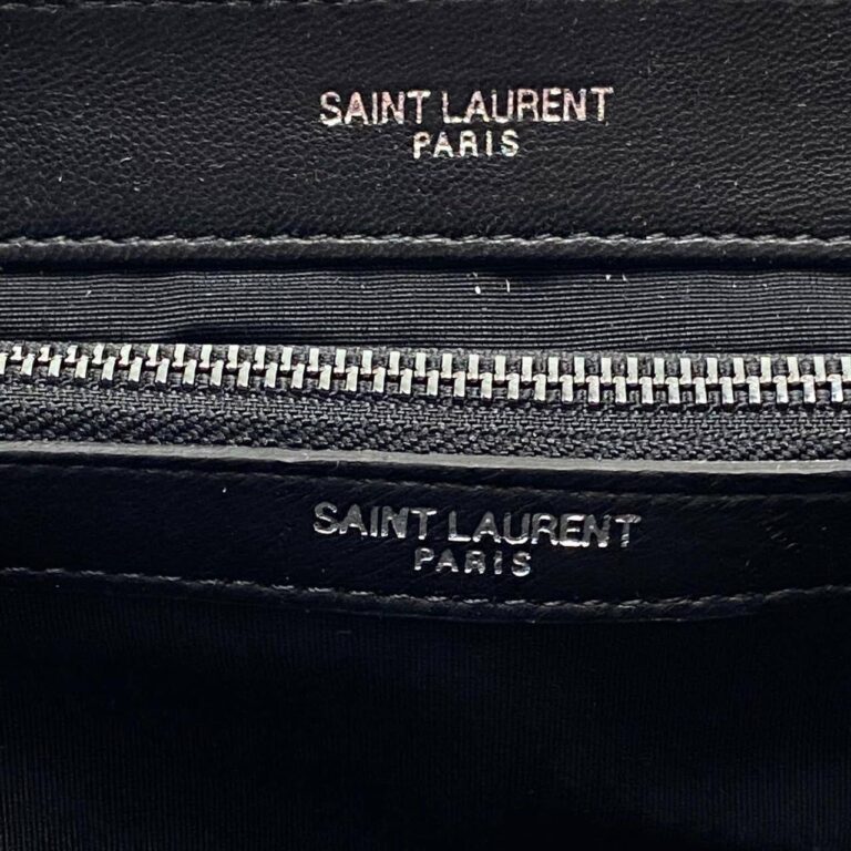 yves saint laurent canta loulou small siyah 32x22 cm