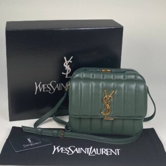 yves saint laurent canta vicky camera yesil ithal
