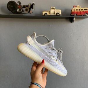 adidas ayakkabi sneakers yeezy 350 duz gri ithal