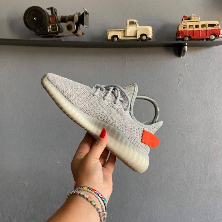 adidas ayakkabi sneakers yeezy 350 gri ithal