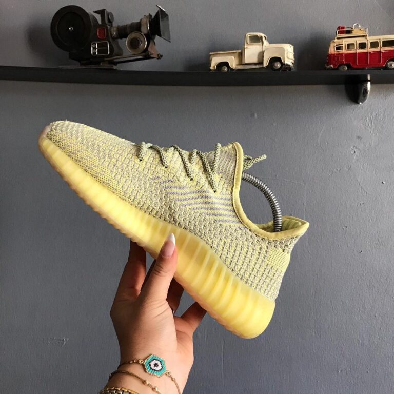 adidas ayakkabi sneakers yeezy 350 sari gri ithal