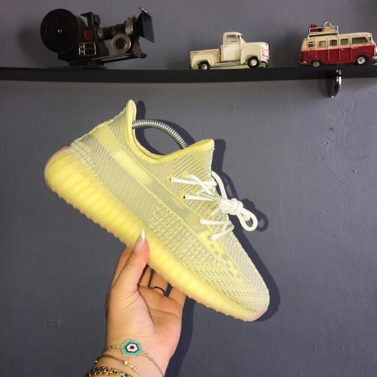adidas ayakkabi sneakers yeezy 350 sari gri ithal