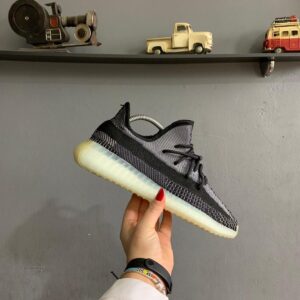adidas ayakkabi sneakers yeezy 350 siyah gri ithal