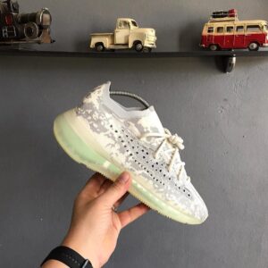 adidas ayakkabi sneakers yeezy 380 gri krem ithal
