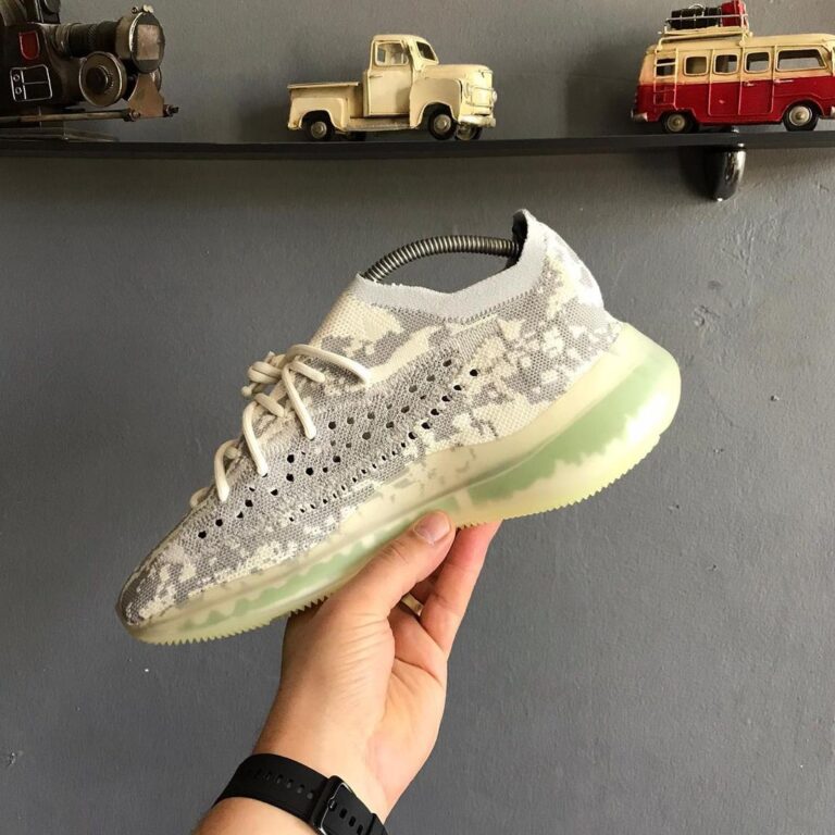 adidas ayakkabi sneakers yeezy 380 gri krem ithal