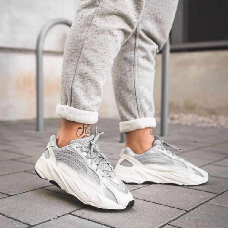 adidas ayakkabi sneakers yeezy 700 gri ithal