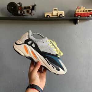 adidas ayakkabi sneakers yeezy 700 gri siyah ithal