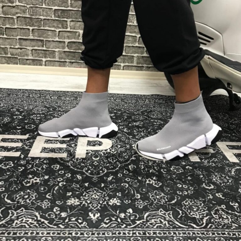 balenciaga ayakkabi sneakers speed2 gri ithal