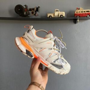 balenciaga ayakkabi sneakers track beyaz turuncu yeni sezon ithal