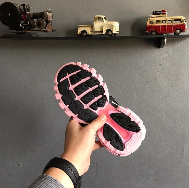 balenciaga ayakkabi sneakers track siyah pembe yeni sezon ithal