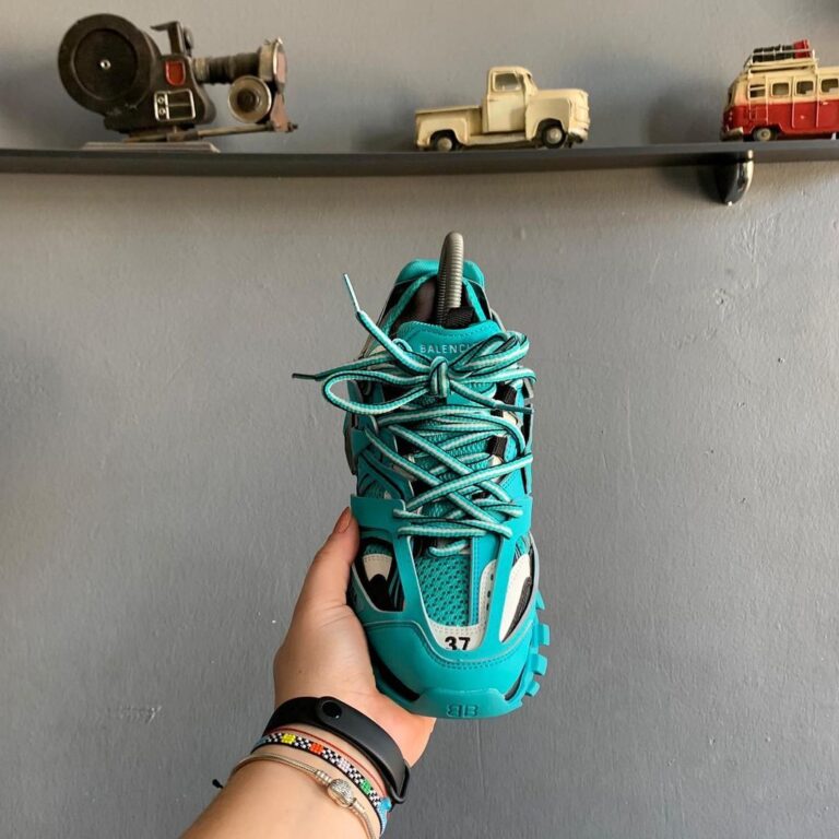 balenciaga ayakkabi sneakers track yesil yeni sezon ithal