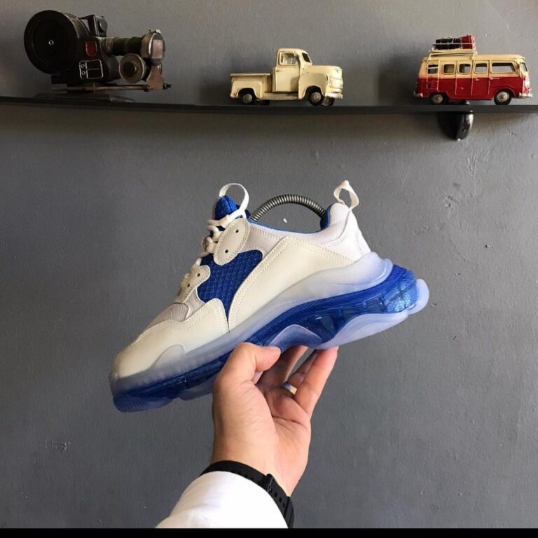 balenciaga ayakkabi sneakers triples mavi ithal
