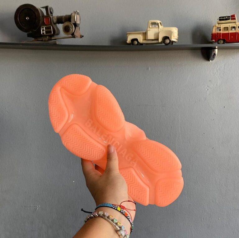 balenciaga ayakkabi sneakers triples pembe ithal