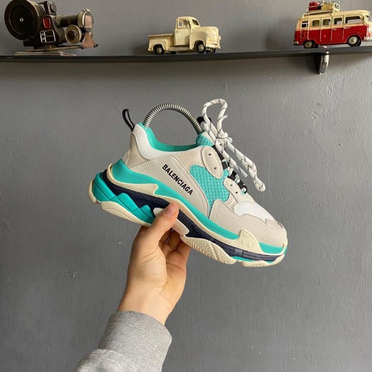 balenciaga ayakkabi sneakers triples yesil ithal