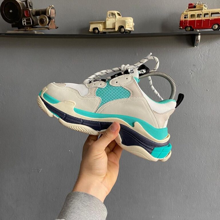 balenciaga ayakkabi sneakers triples yesil ithal