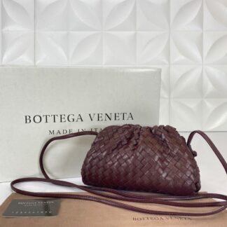bottega veneta canta deri the pouch mini boy bordo 22x12 cm orgulu