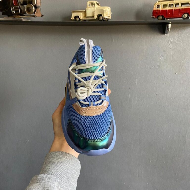 christian dior ayakkabi erkek sneaker homme mavi