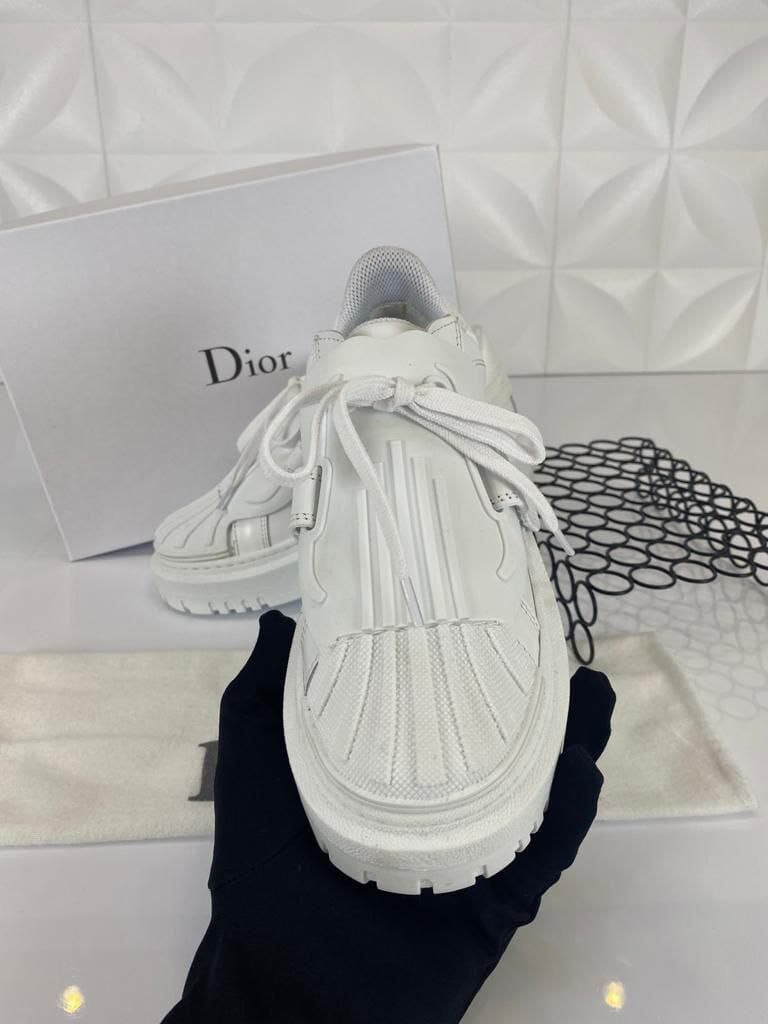 christian dior ayakkabi id kadin sneakers duz beyaz ithal