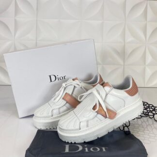 christian dior ayakkabi id kadin sneakers pudra beyaz ithal