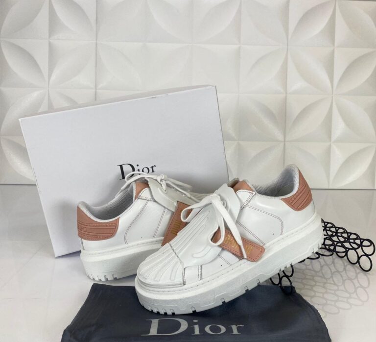 christian dior ayakkabi id kadin sneakers pudra beyaz ithal