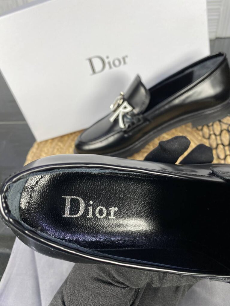 christian dior ayakkabi loafer siyah ithal