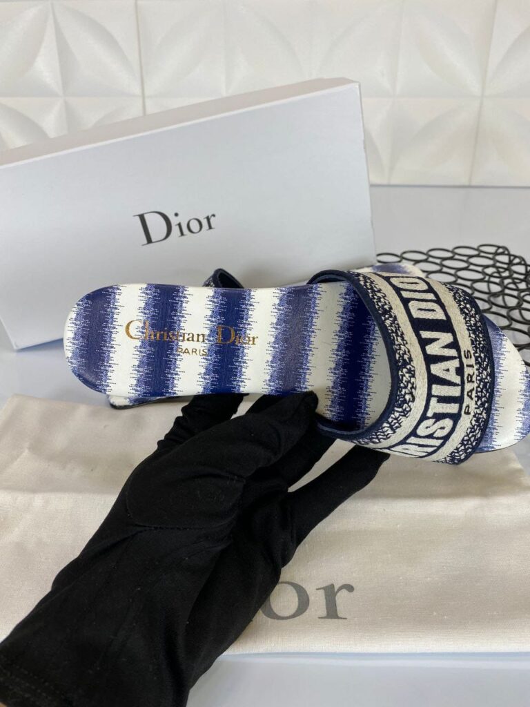 christian dior terlik beyaz nakisli dway ithal