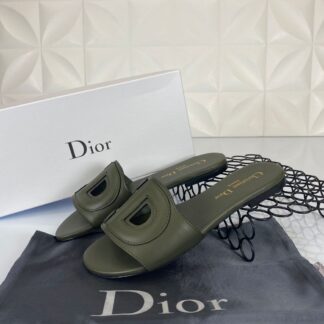 christian dior terlik d club slide haki yesil ithal