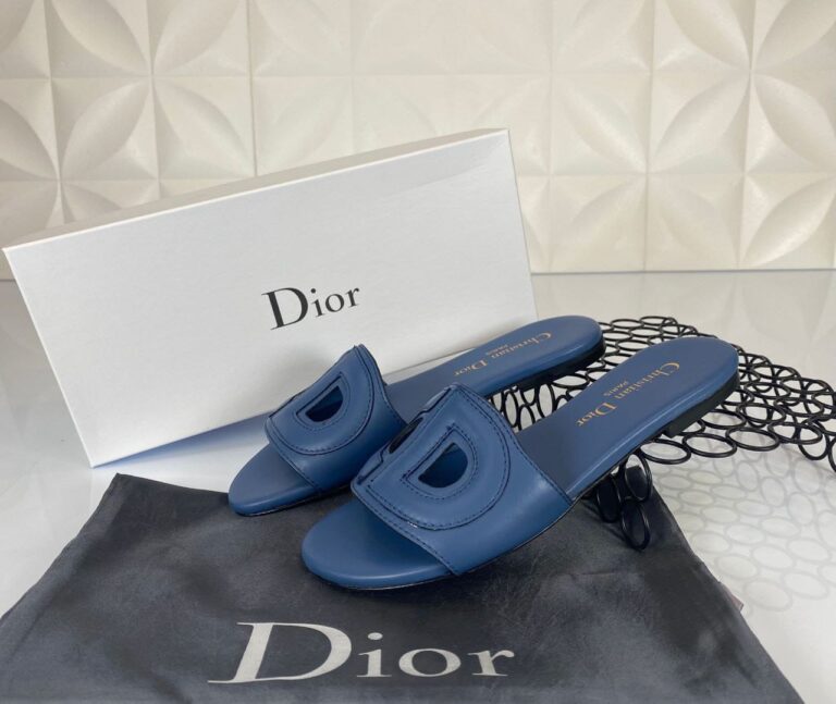 christian dior terlik d club slide lacivert