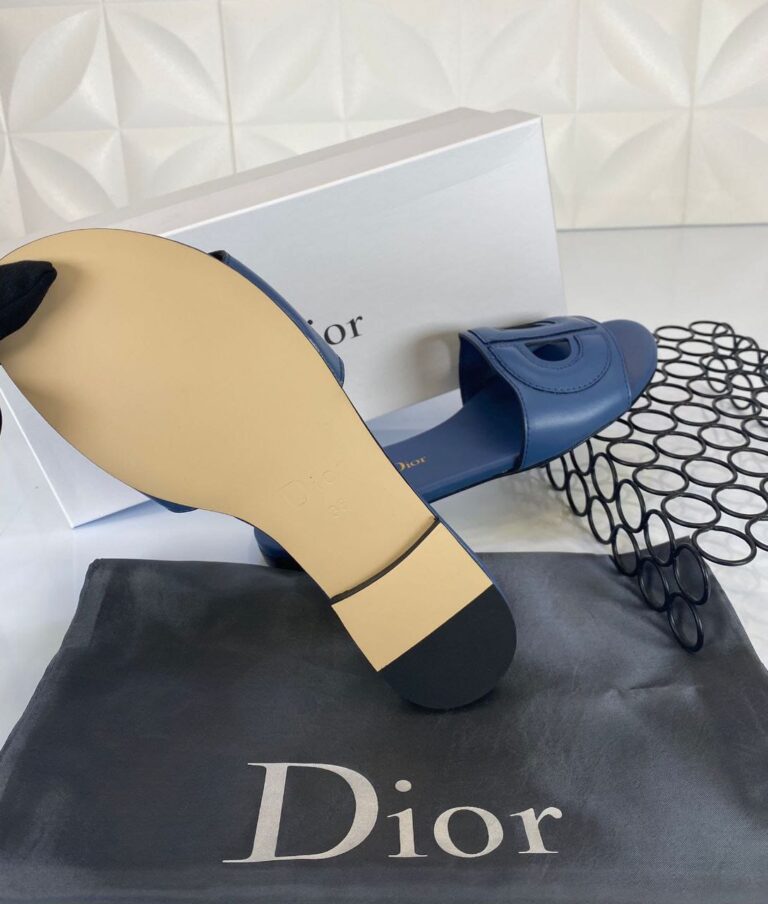 christian dior terlik d club slide lacivert