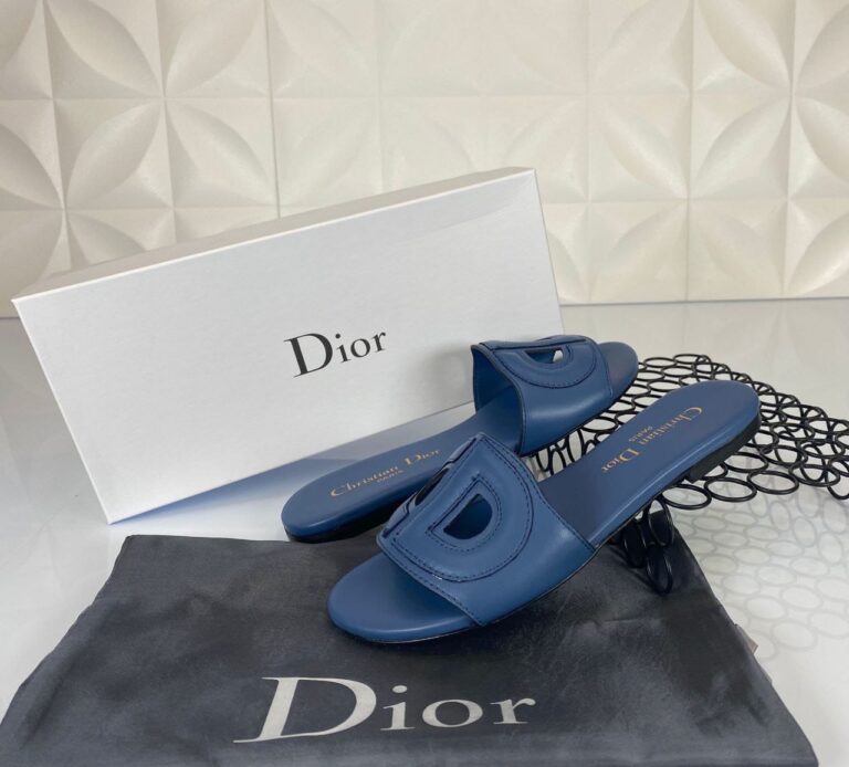 christian dior terlik d club slide lacivert