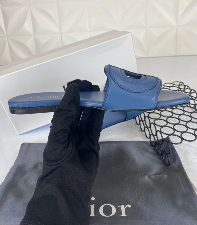 christian dior terlik d club slide lacivert