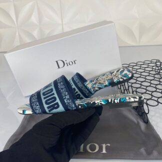 christian dior terlik mavi nakisli dway ithal
