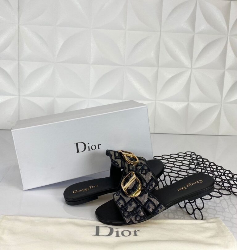 christian dior terlik siyah nakisli mule 30 montaigne deri