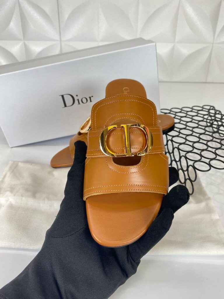 christian dior terlik taba mule 30 montaigne deri