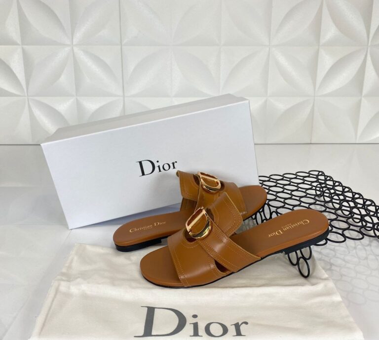 christian dior terlik taba mule 30 montaigne deri