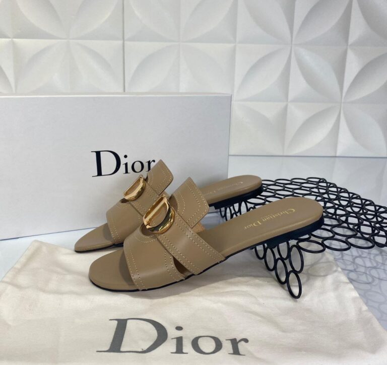 christian dior terlik vizon mule 30 montaigne deri