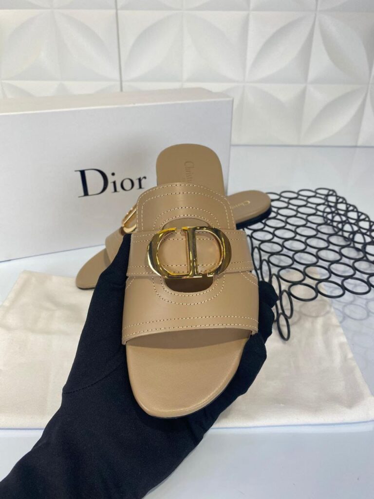 christian dior terlik vizon mule 30 montaigne deri