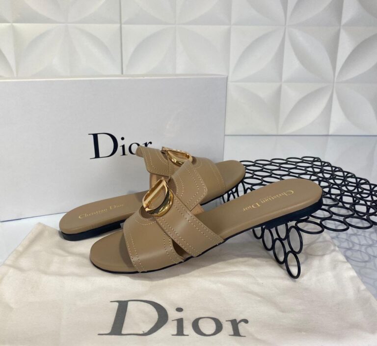 christian dior terlik vizon mule 30 montaigne deri