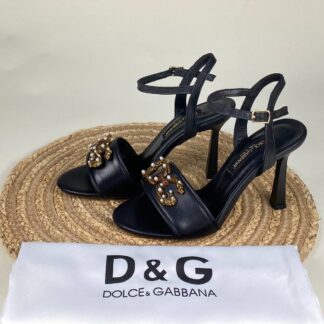 dolce gabbana ayakkabi siyah topuklu ithal