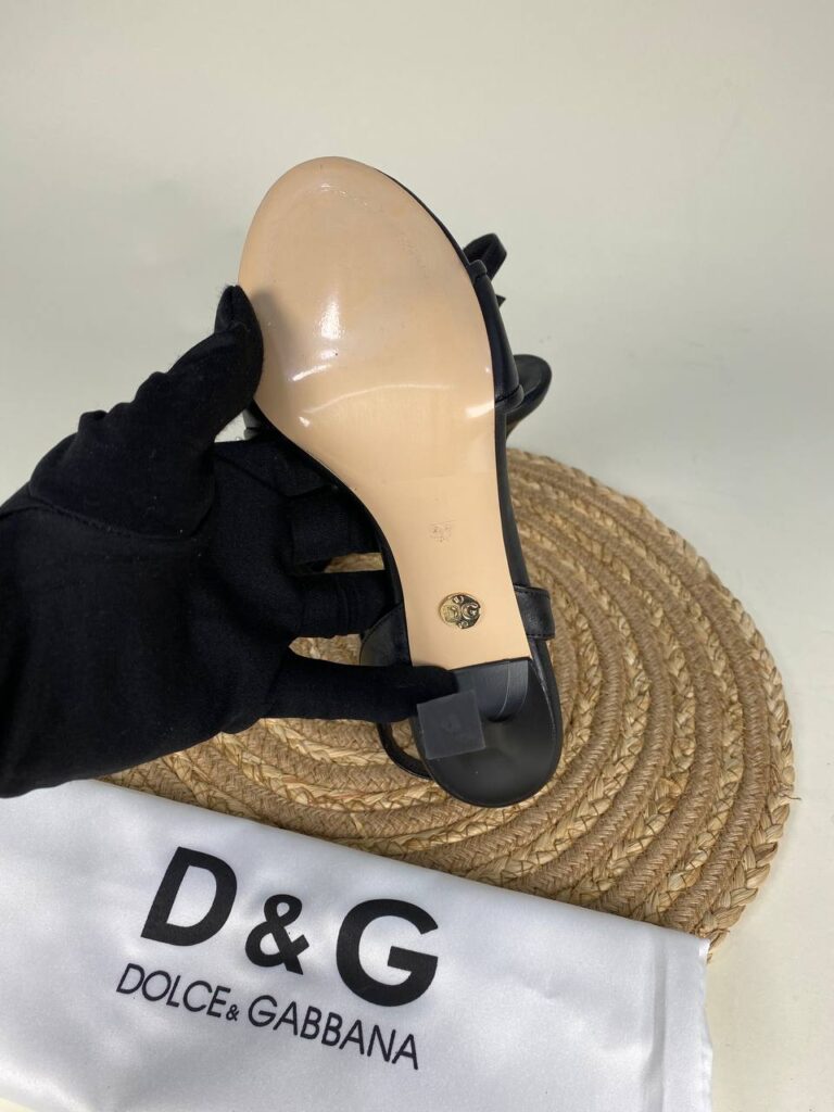 dolce gabbana ayakkabi siyah topuklu ithal