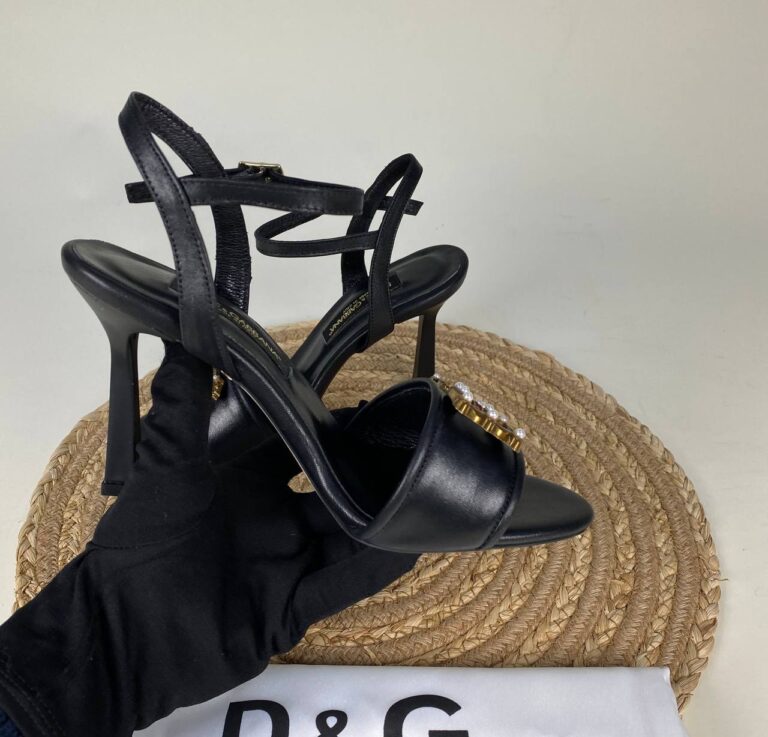 dolce gabbana ayakkabi siyah topuklu ithal
